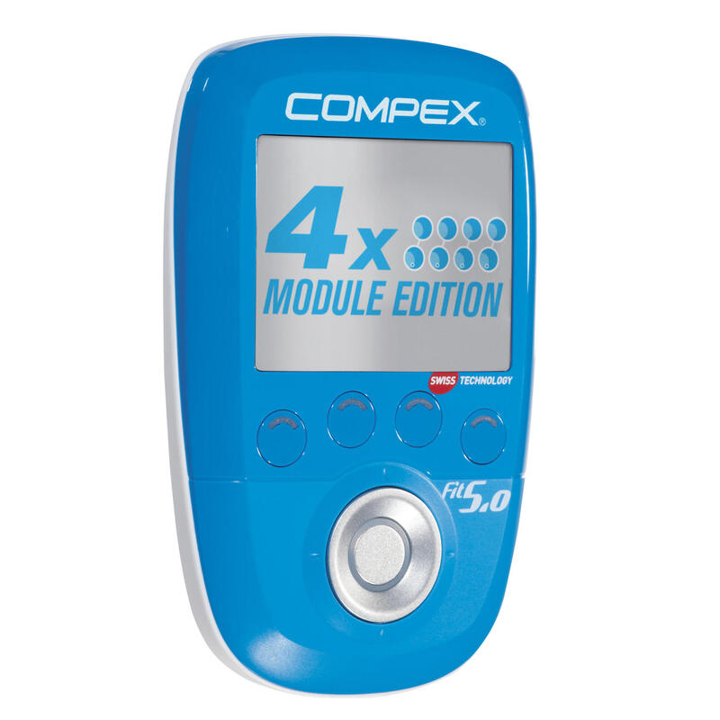 COMPEX® Fit 5.0 elektrostimulator met 4 modules