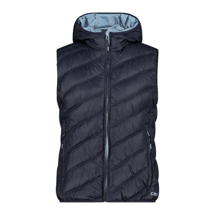 Doudoune à capuche sans manches femme CMP