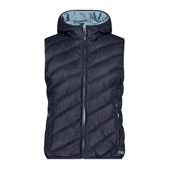 Doudoune à capuche sans manches femme CMP