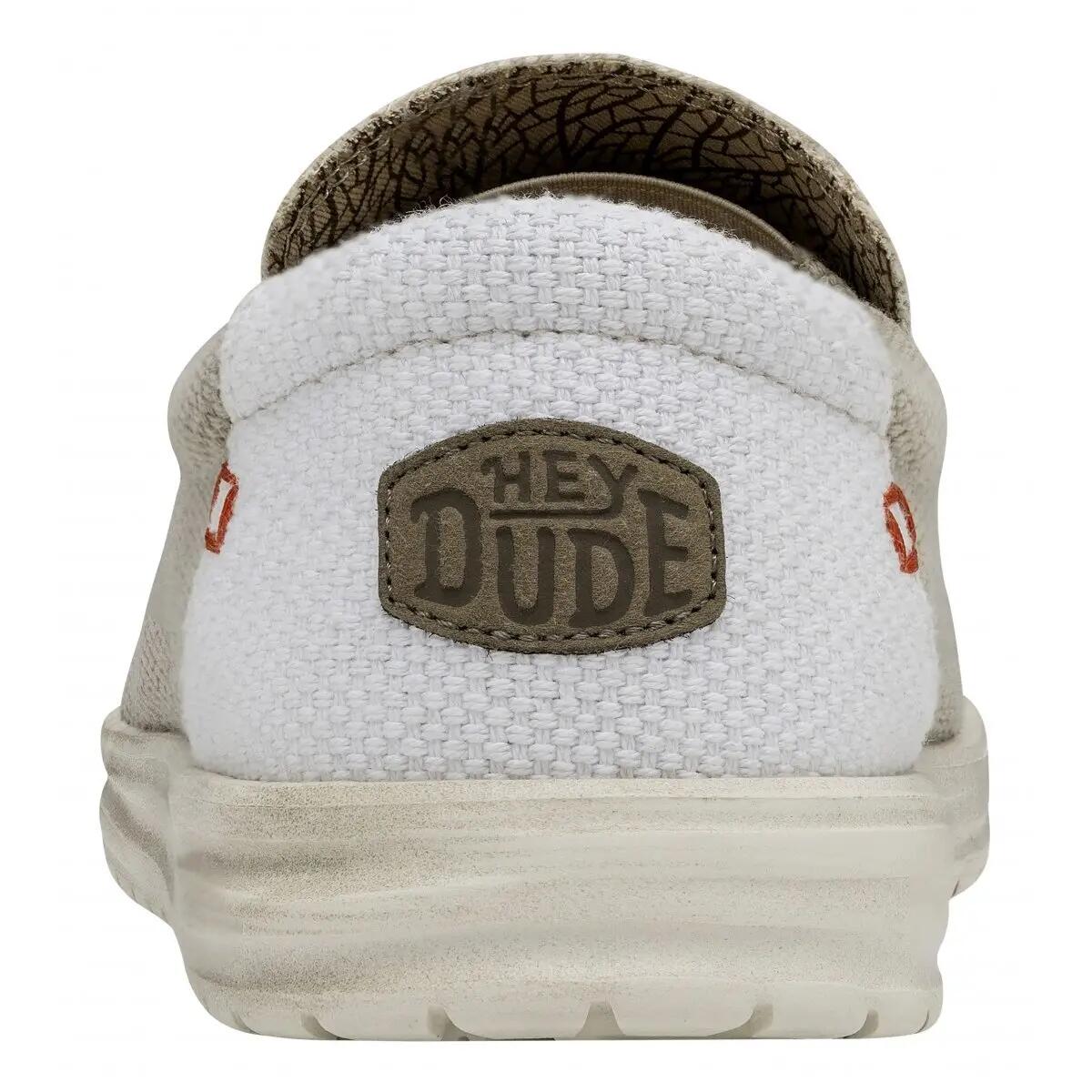 Sneakers Hey Dude Model Mikka Braided Kleur Lichtbruin 6/6