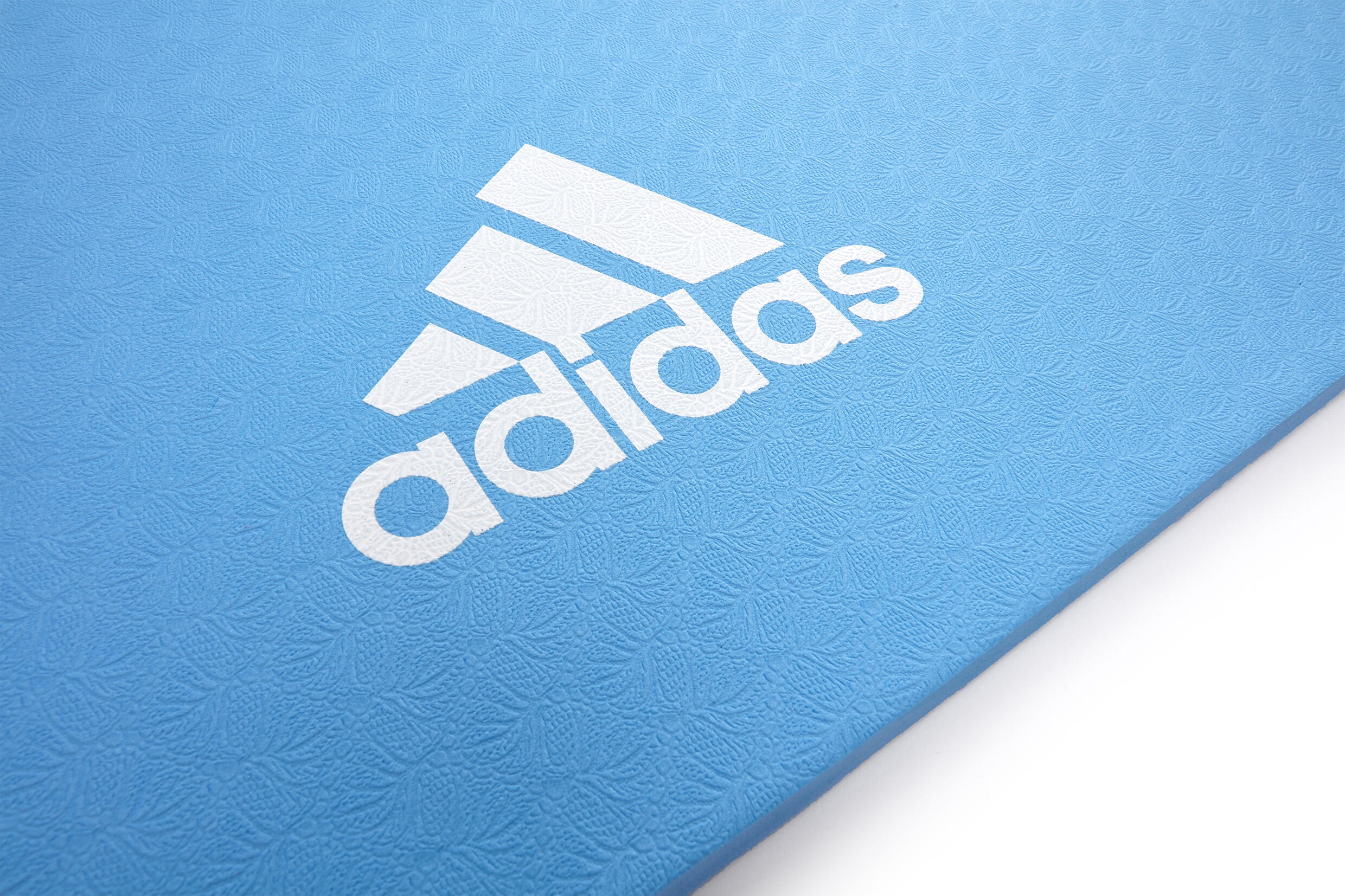 Tapis de fitness et de yoga Adidas, 8 mm, bleu 3/5