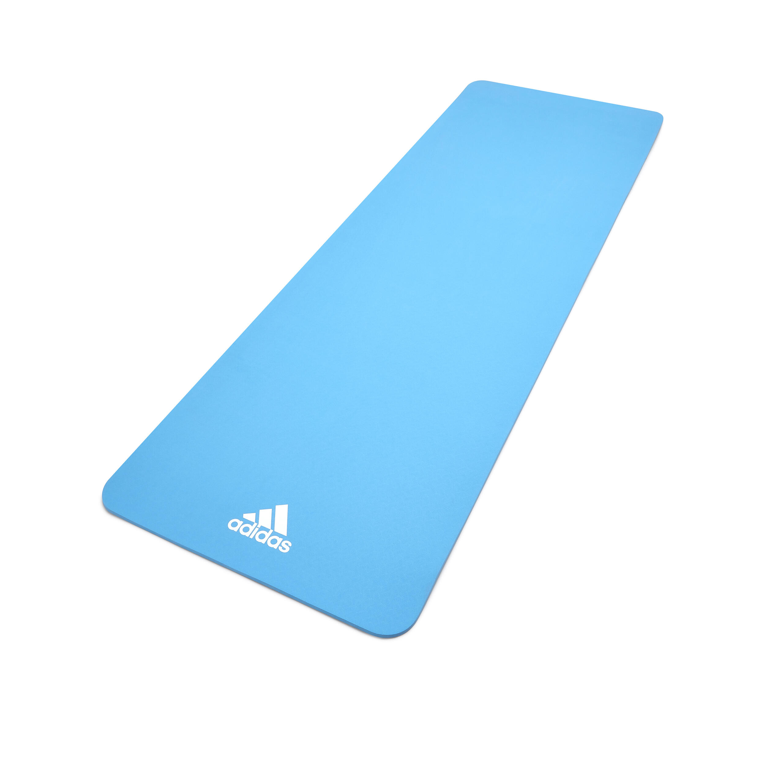 Tapis de fitness et de yoga Adidas, 8 mm, bleu 2/5