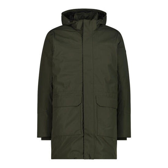 Kurtka parka z kapturem na zamek CMP