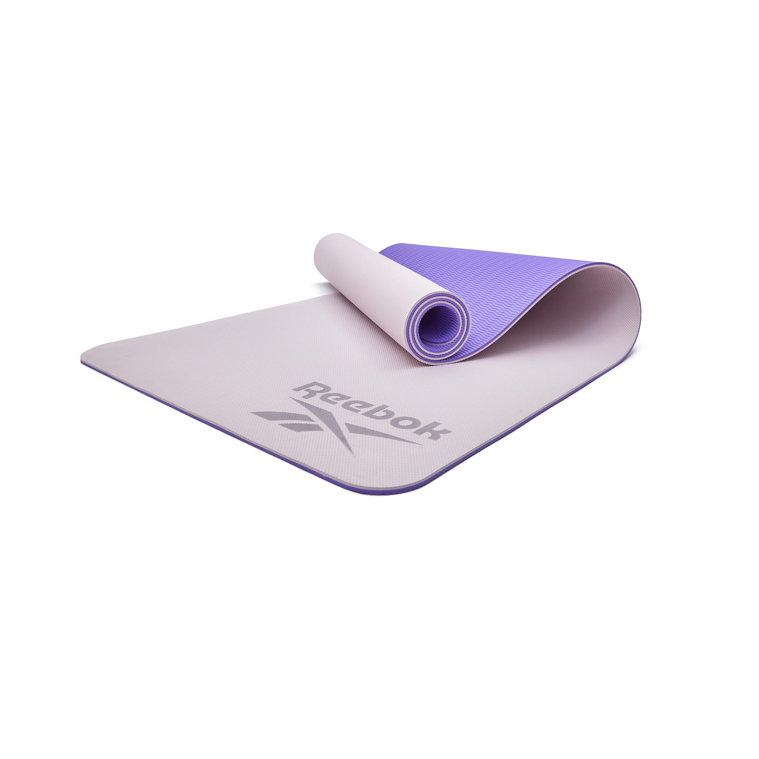 Tapis de yoga Reebok, 6 mm, double face, violet 2/7