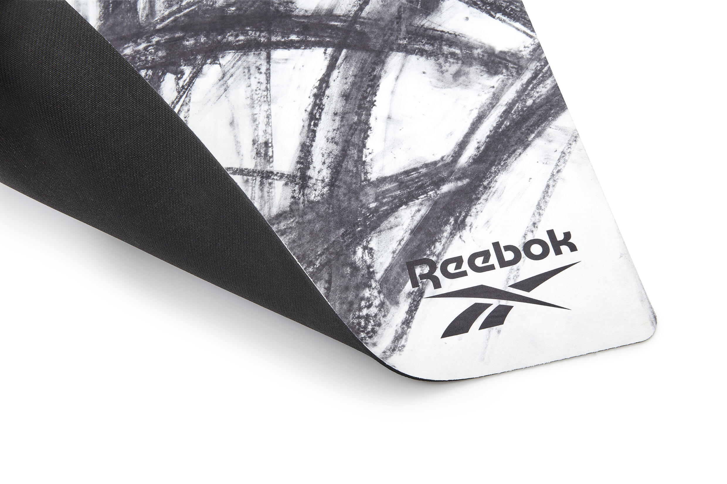Reebok Yogamatte Natural Rubber, Charcoal 3/4