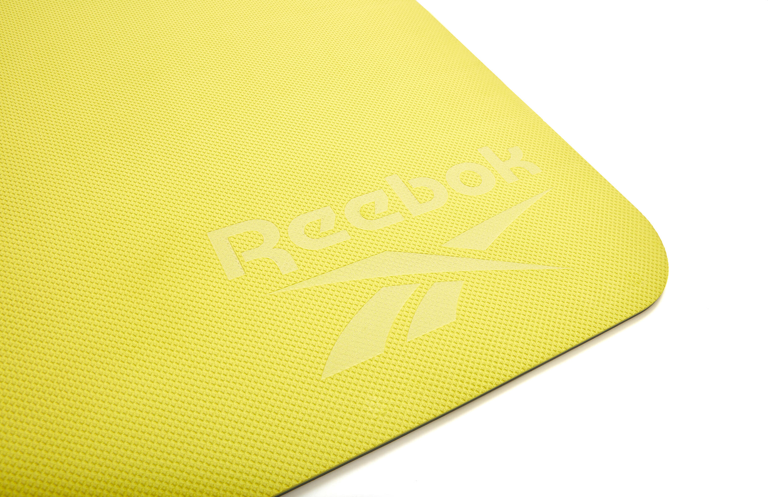 Reebok Yogamatte, 6mm, doppelseitig, Grün 7/7