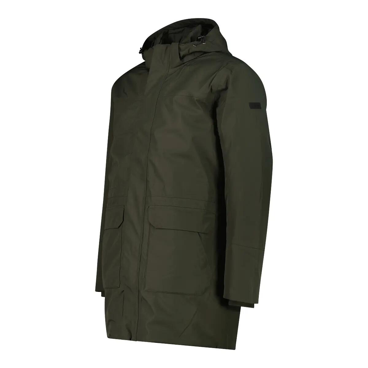 Parka com capuz e fecho éclair CMP 3/5
