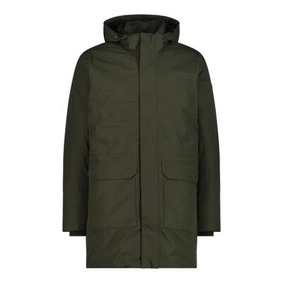 Parka con cappuccio zipato CMP