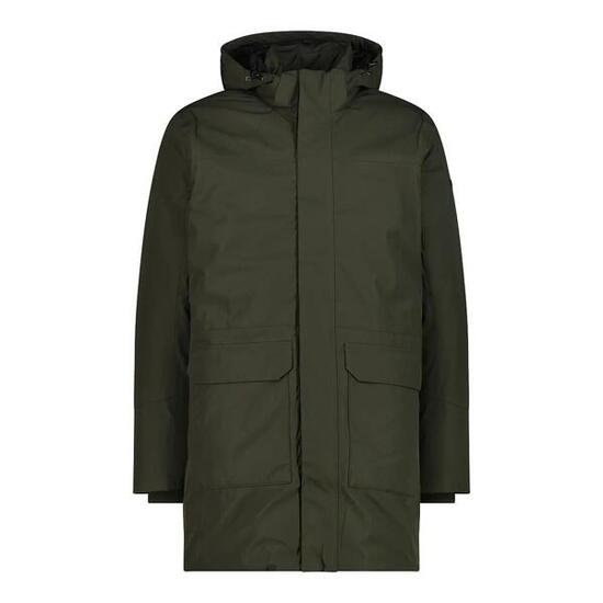 Kurtka parka z kapturem na zamek CMP