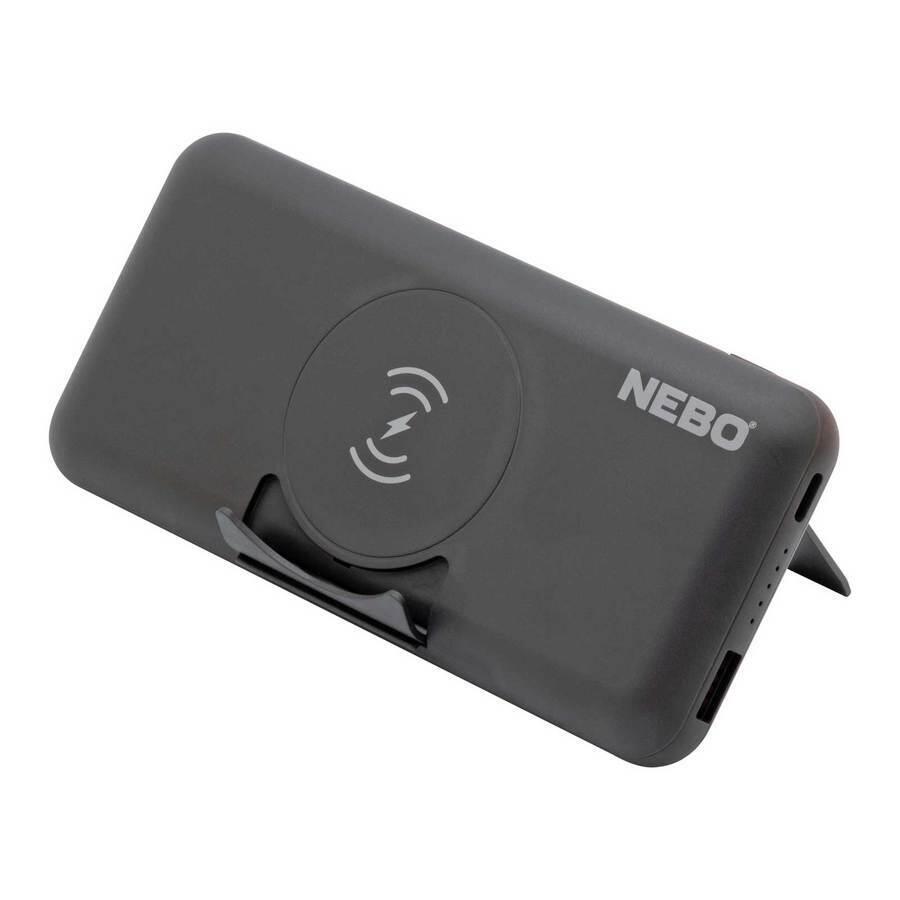 Wiederaufladbare externe Batterie Nebo 10K QI 3/5