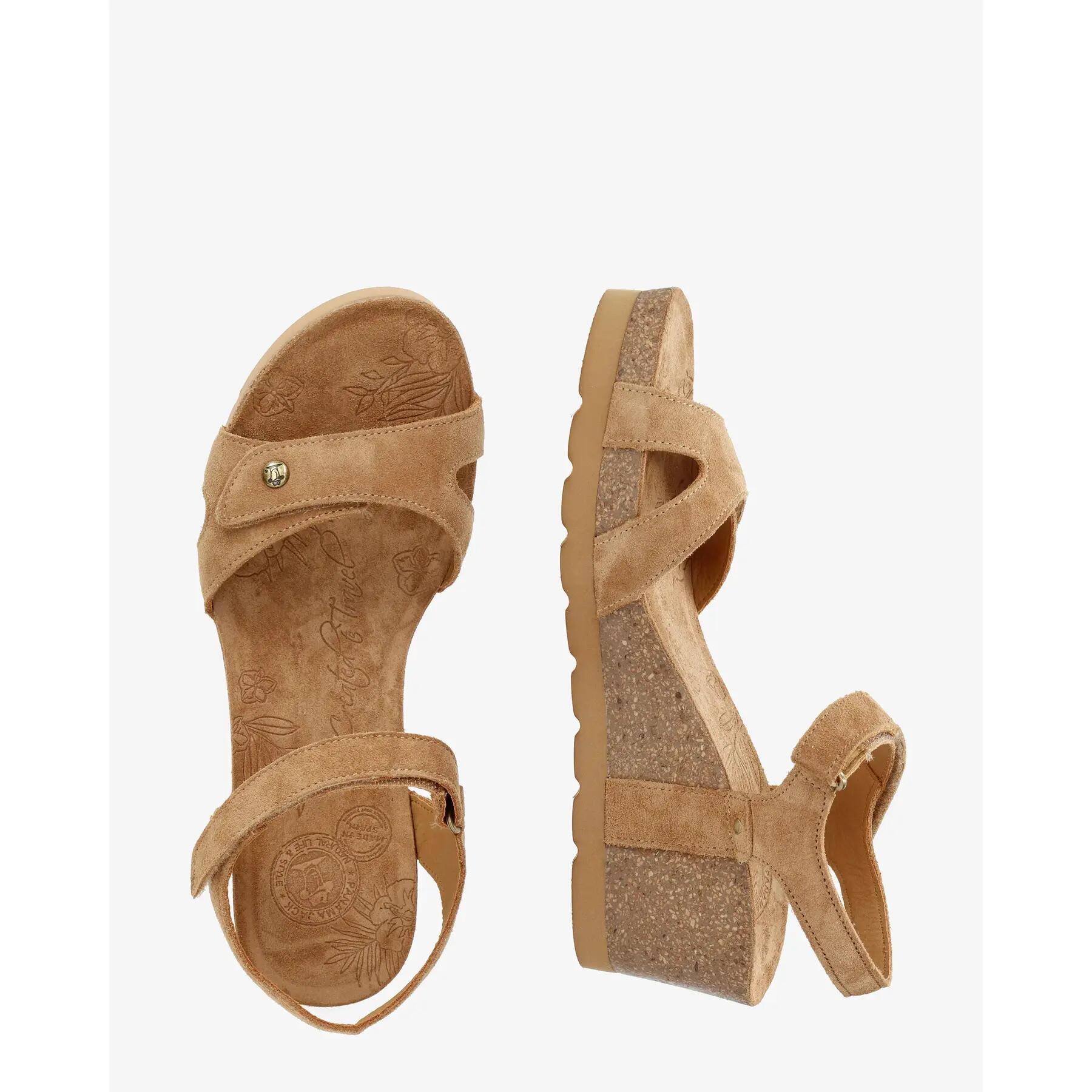 Keil-Sandalen für Damen Panama Jack Julia B74 4/5