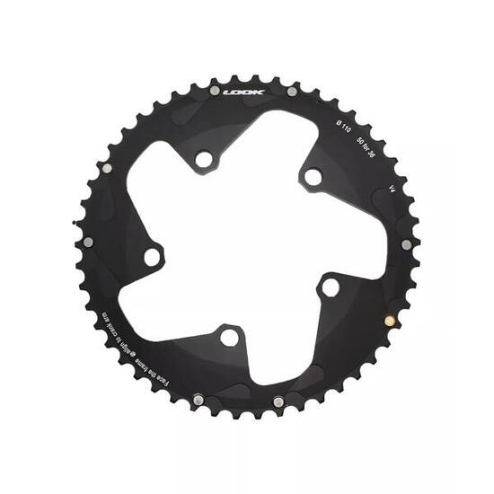 Schwungradplatte Fahrrad Achse 110 50/36 Look Zed 3