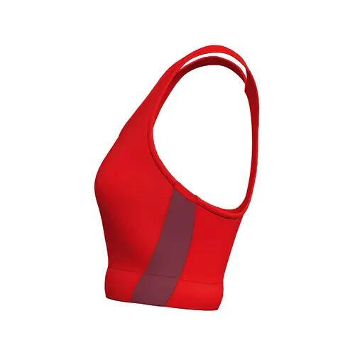 Reggiseno sportivo Erima T&F Wings rosso 2/3