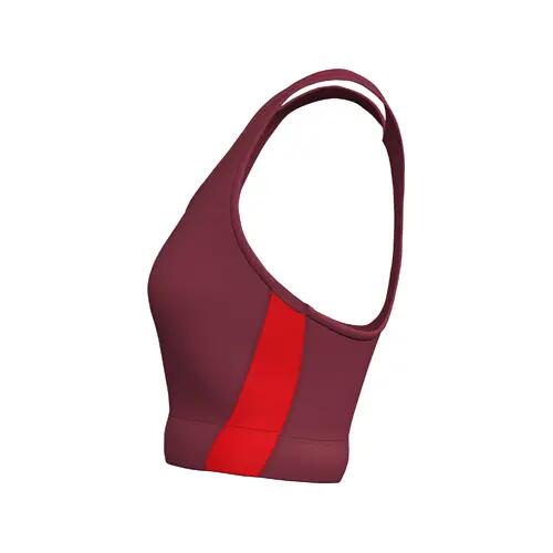 Erima T&F Wings sport-bh bordeaux/rood 2/5