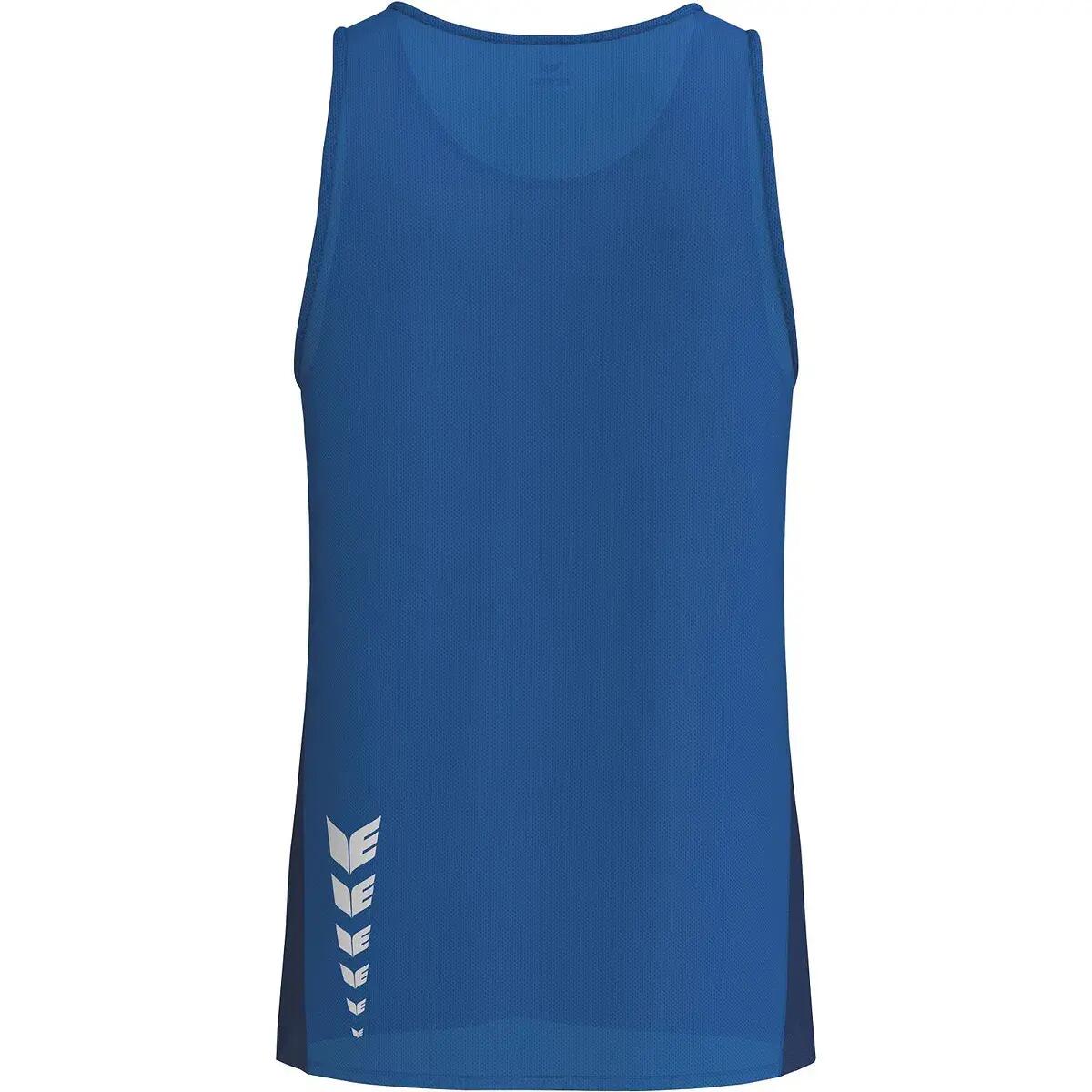 Erima T&F Wings Singlet Nieuw Royal/Nieuw Marine 2/3