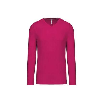 T-shirt manches longues col V Kariban