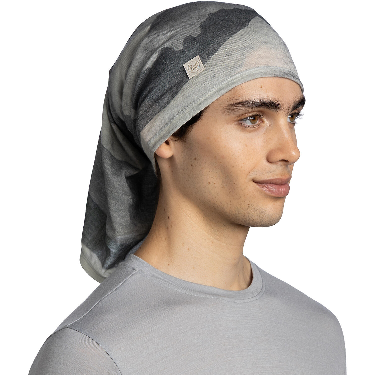 Komin chusta wielofunkcyjna z wełny merino lightweight 4/7