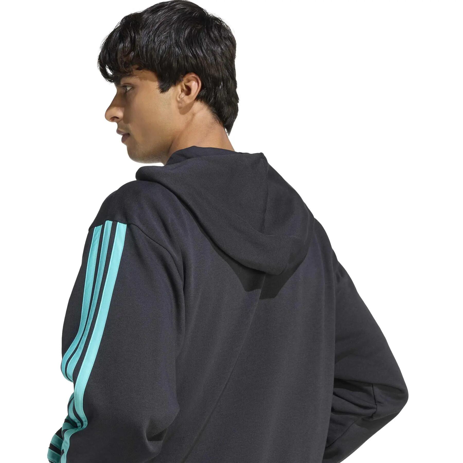 VESTE À CAPUCHE ZIP INTÉGRAL MERCEDES - AMG PETRONAS FORMULA 1 TEAM DNA 6/7