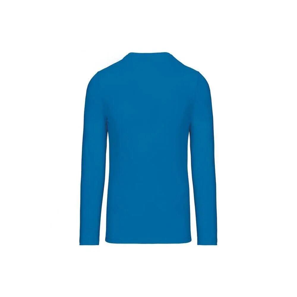T-shirt Kariban Col V manches longues 2/7