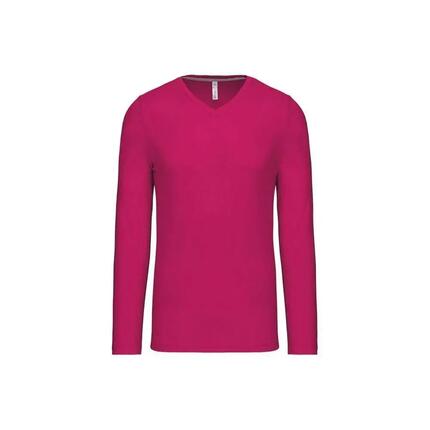 T-shirt manches longues col V Kariban