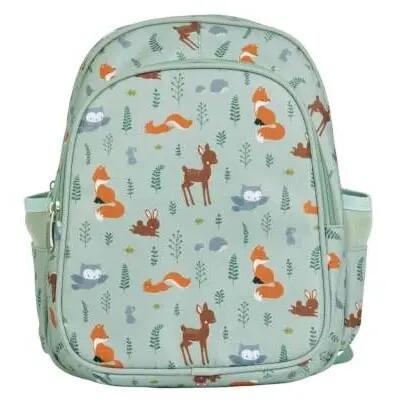 Mochila amigos da floresta com bolso térmico A Little Lovely Company 2/4