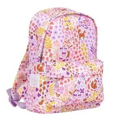 Pequena mochila flores do jardim A Little Lovely Company 2/4