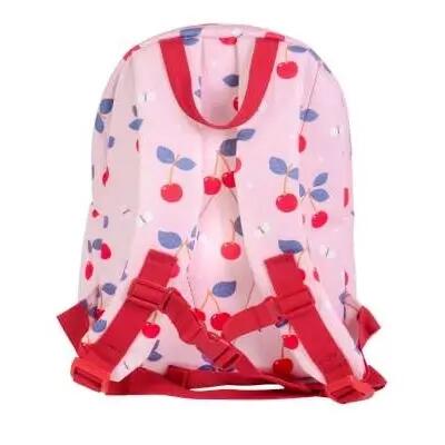 Pequena mochila de cerejas A Little Lovely Company 3/4