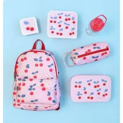 Pequena mochila de cerejas A Little Lovely Company 4/4