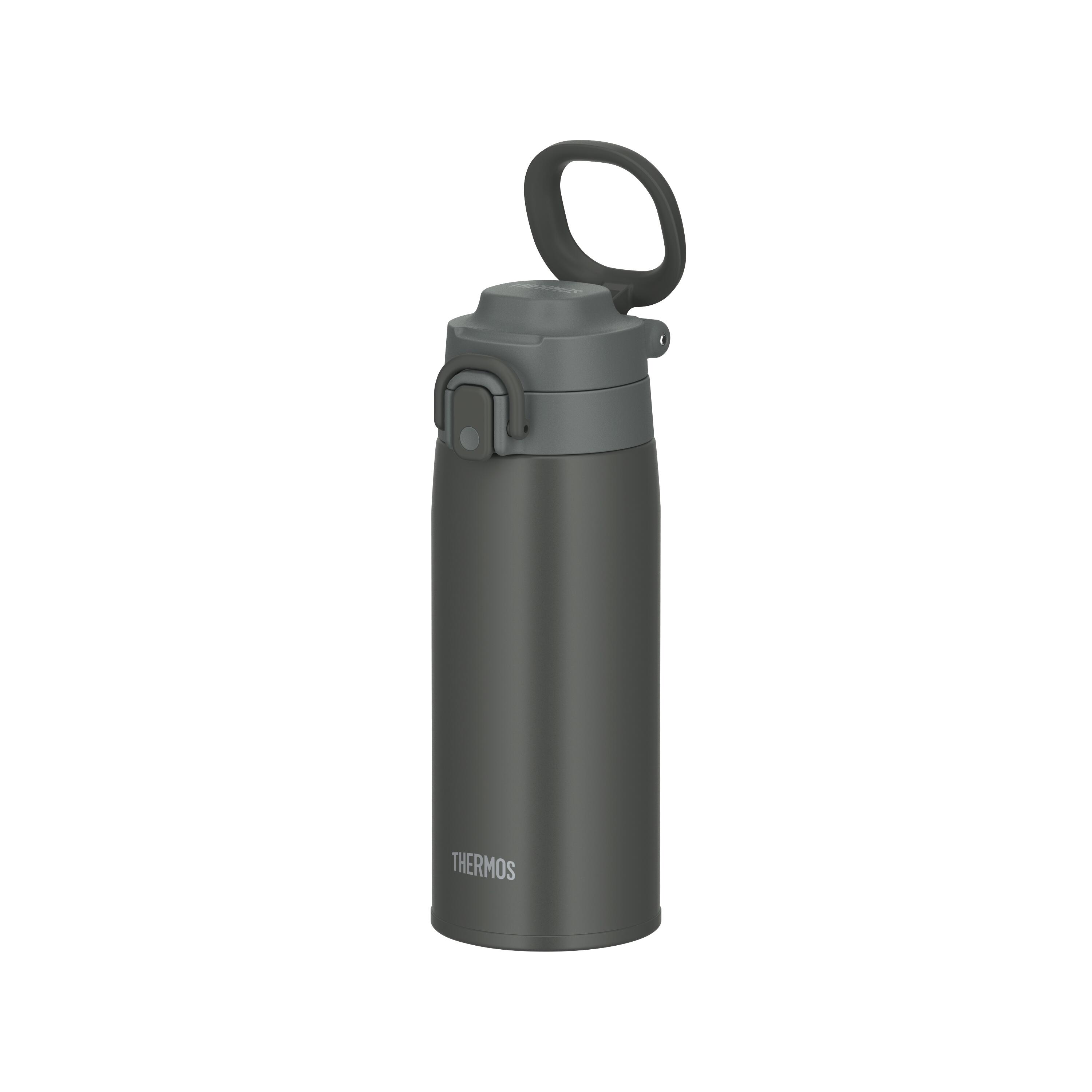 Thermos® JOS-550 One-Push Bottle with Carry Loop (Dark Gray)