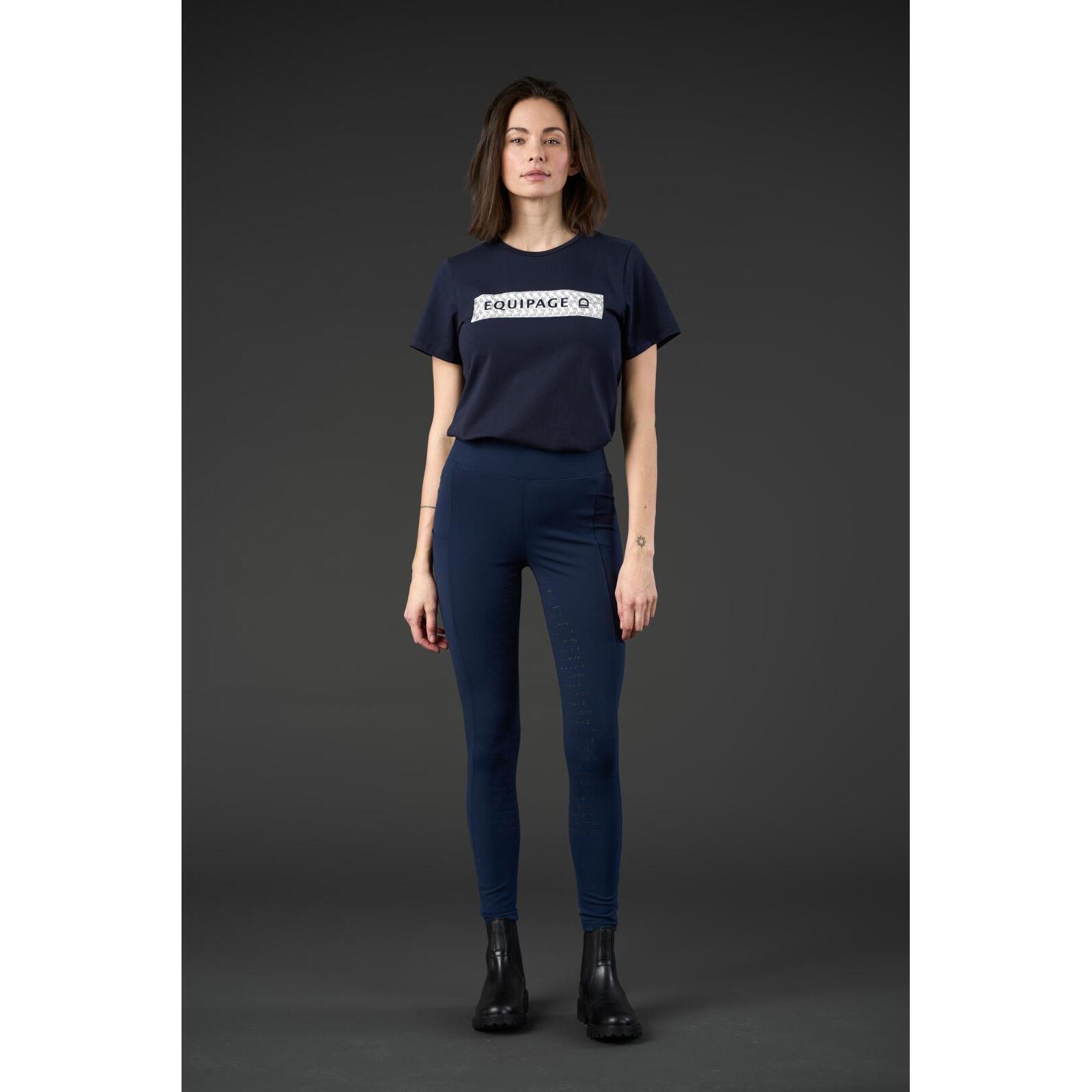 Reitleggings full grip Damen Equipage EQ Tawny 3/3