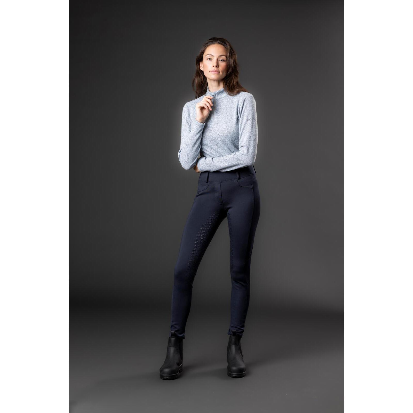 Reitleggings full grip Damen Equipage Shannon 3/3
