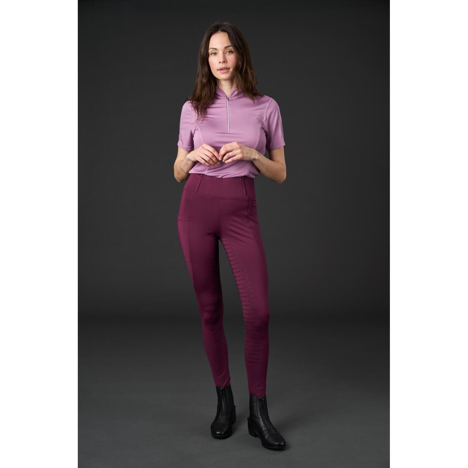 Mallas de equitación Full Grip para mujer Equipage Kendra 3/3