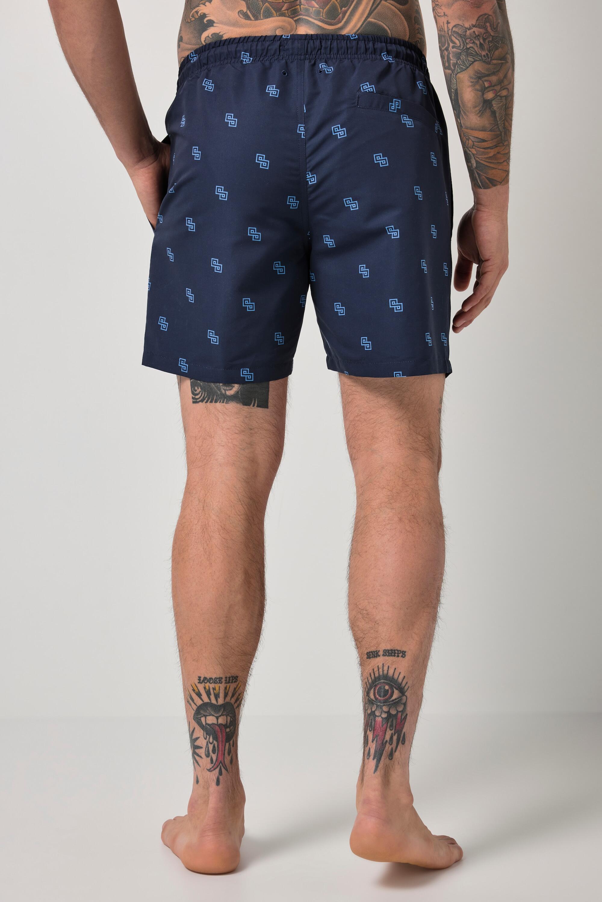 Heren zwemshort beachwear all-over print tot 8XL 2/6