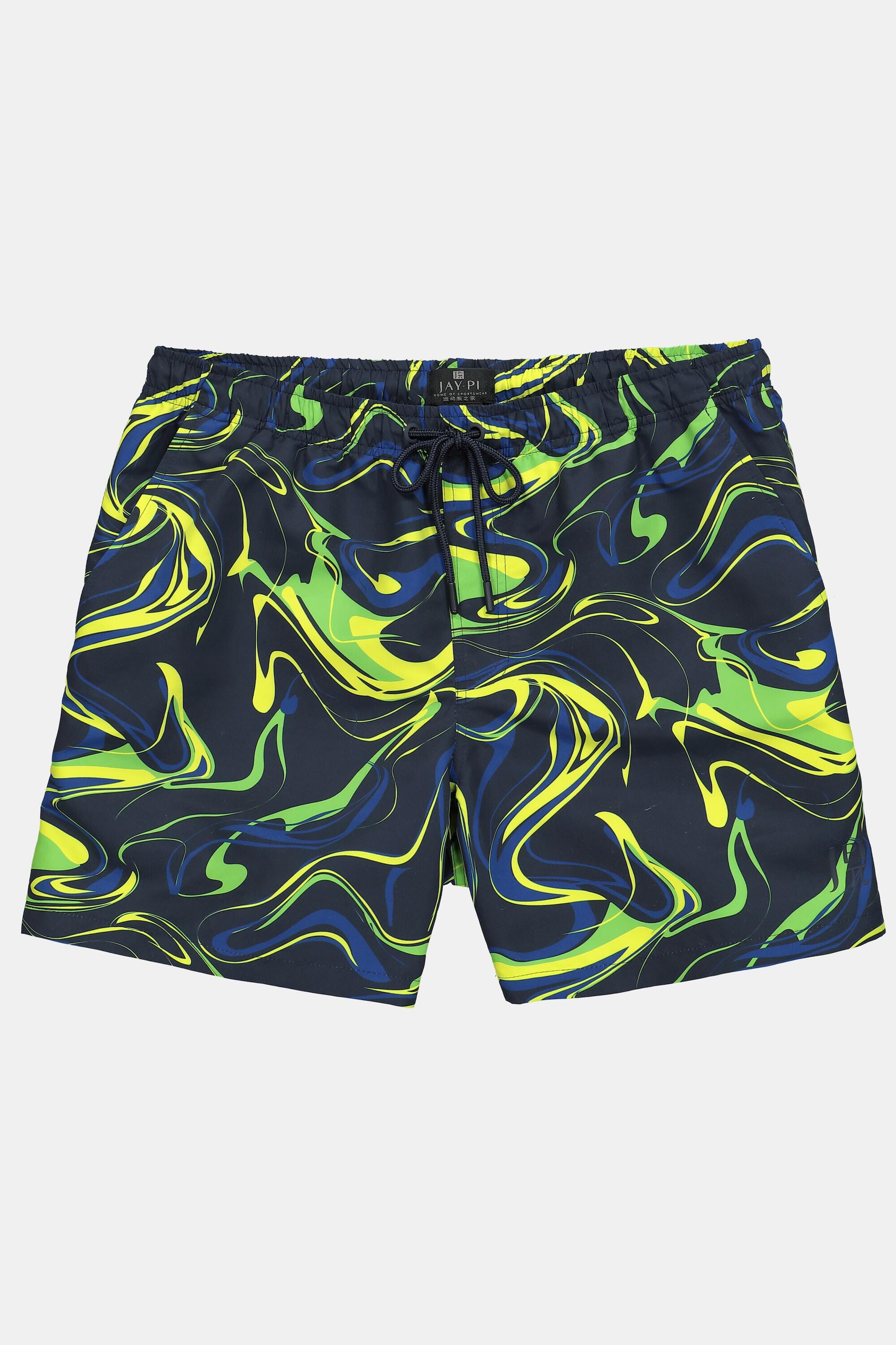 Herren Badeshorts Beachwear Alloverprint Elastikbund bis 8 XL 4/5