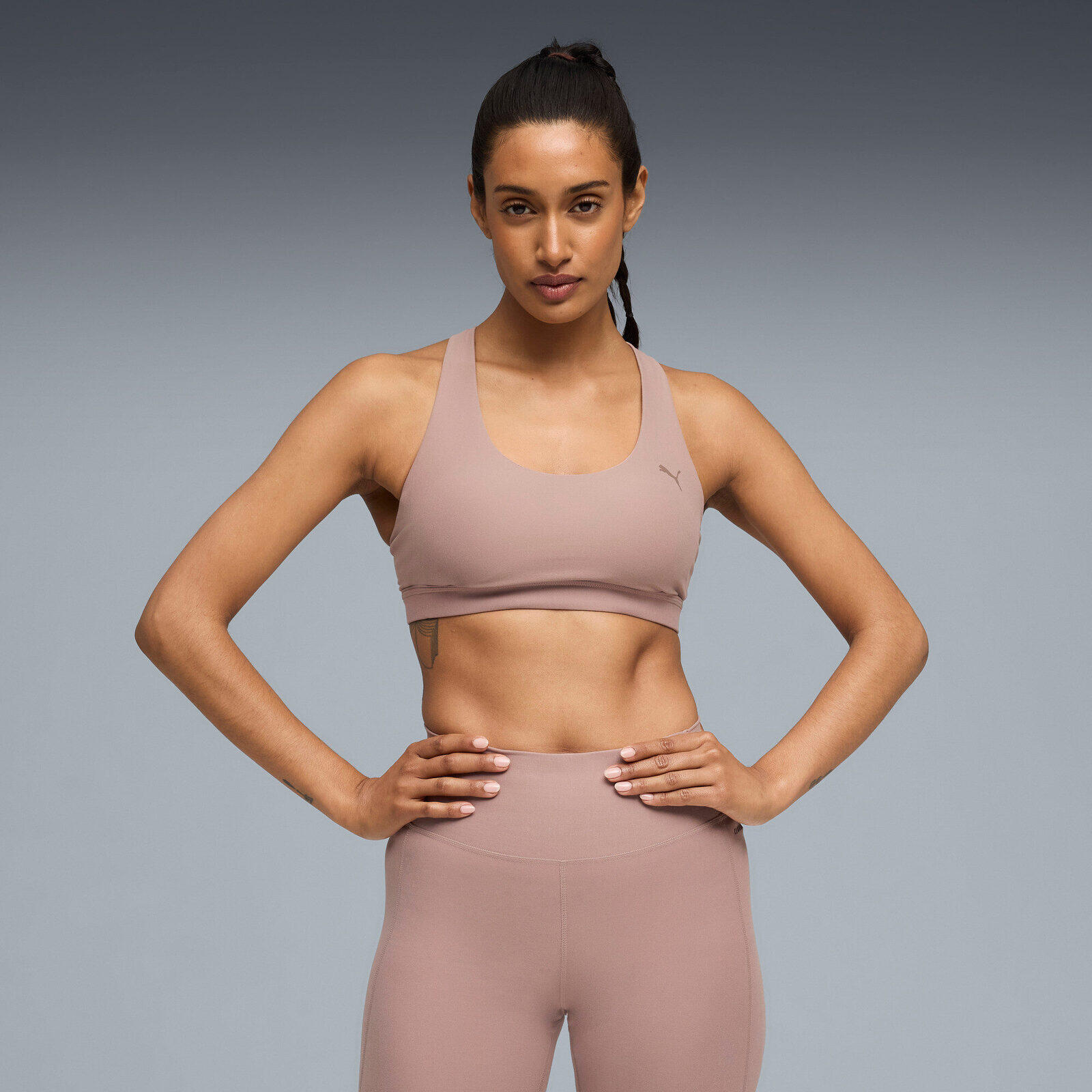 Corsés Puma Cloudspun Bra - Mid, Púrpura, Mujer 4/5