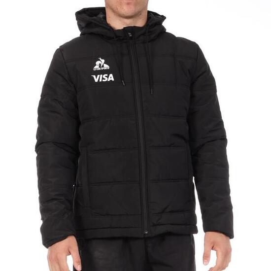 Le Coq Sportif Pumas Herren Daunenjacke Schwarz