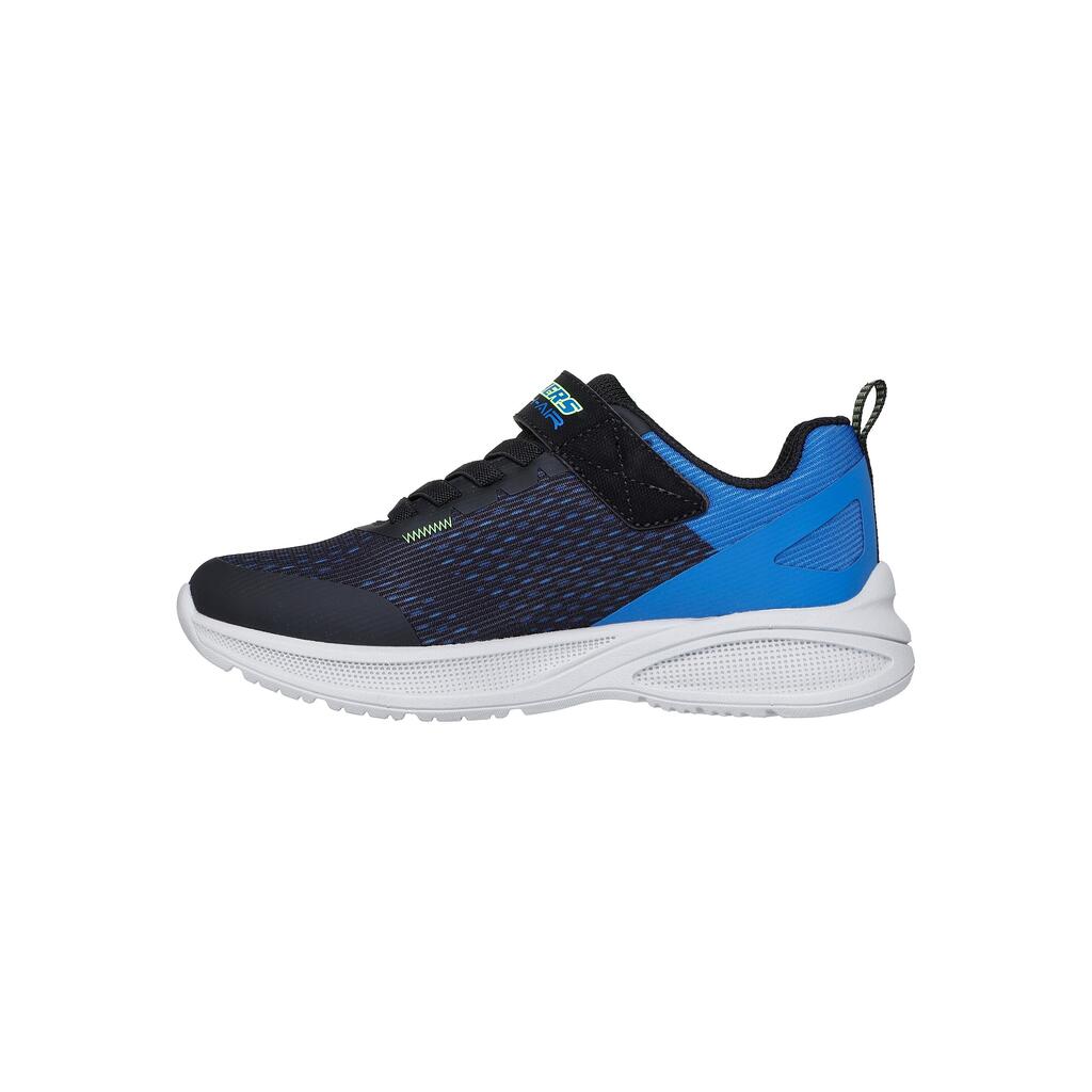 Boys Microspec Max Advance SquadPacer Trainers (Navy/Lime)