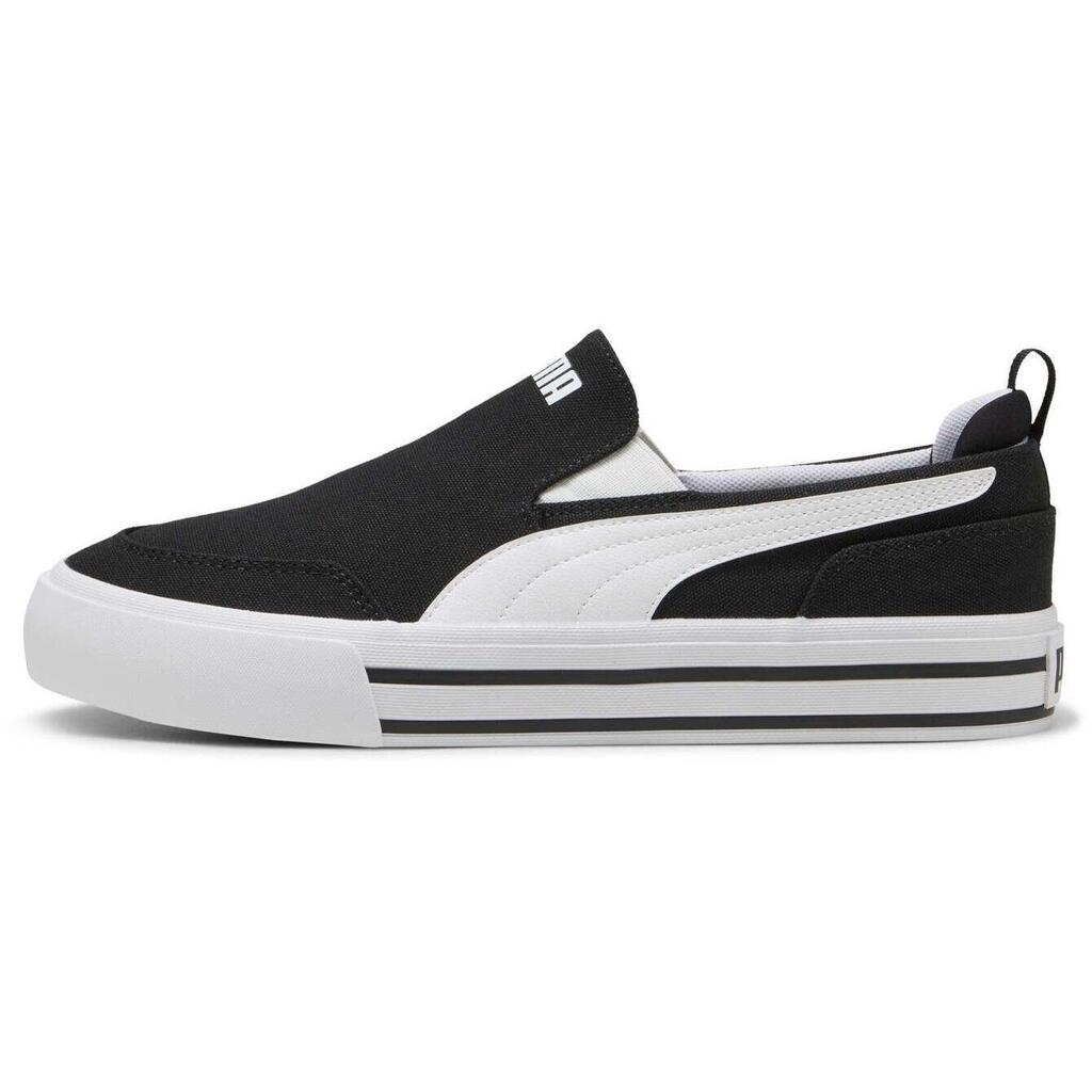 Sneakers Puma Court Classic Vulc Slipon, Black, Unisex