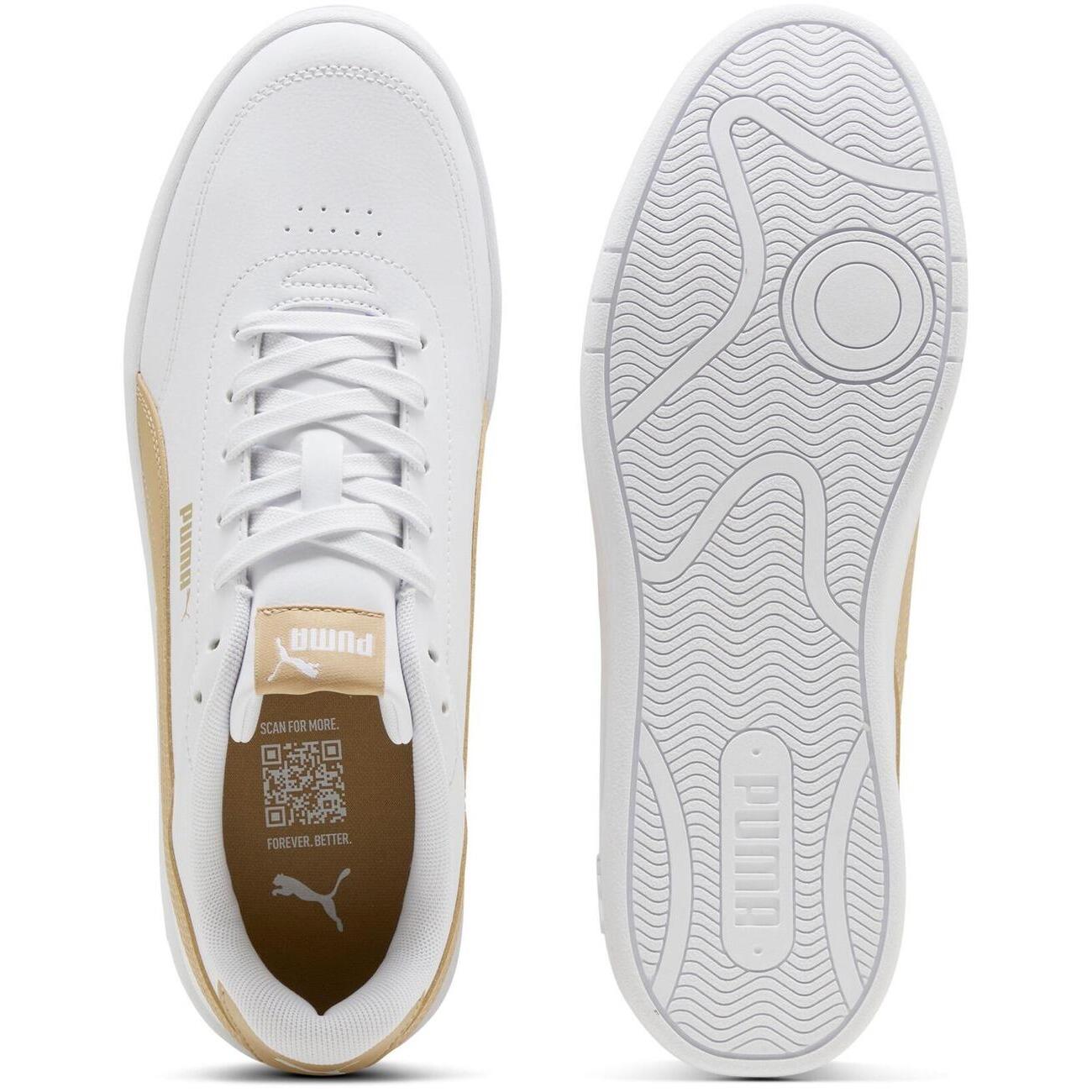 Scarpe da ginnastica Puma Court Classic, Bianca, Donne 3/5