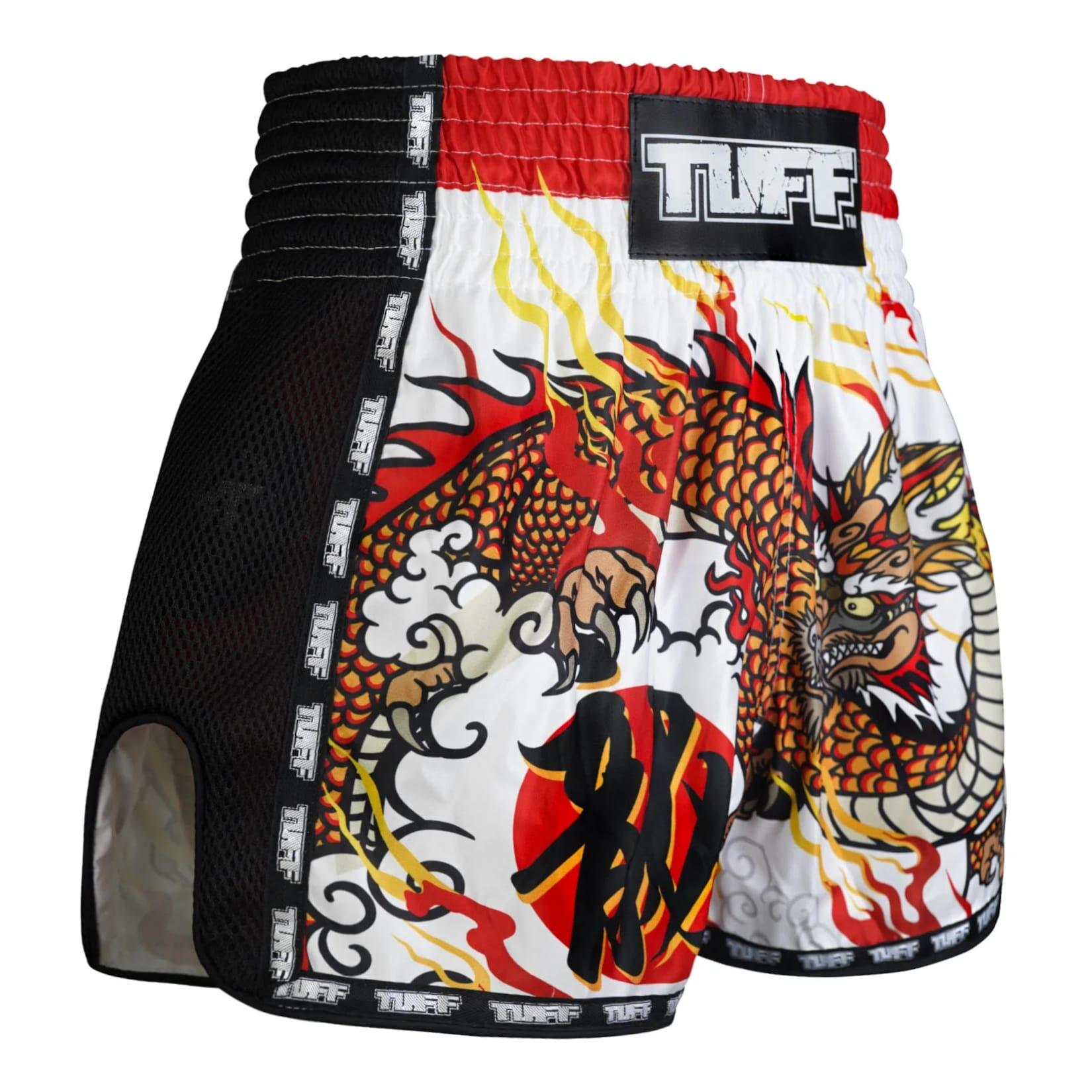 Spodenki treningowe TUFF White Chinese Dragon 5/6