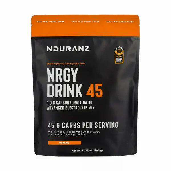 Nrgy Drink 45 Orange Kohlenhydrate Energie Triathlon Laufen Radf. Nduranz 1,2 kg 9/9