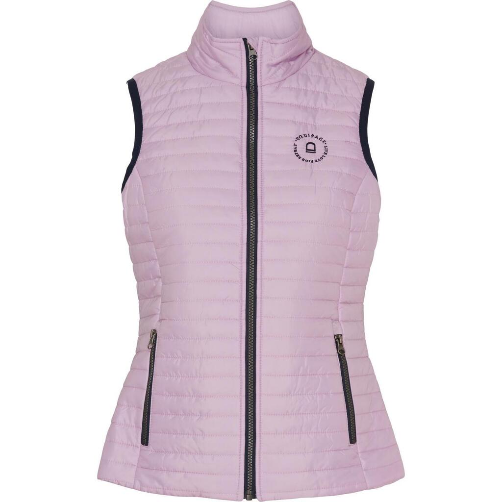 Girl's sleeveless riding jacket Equipage Tate