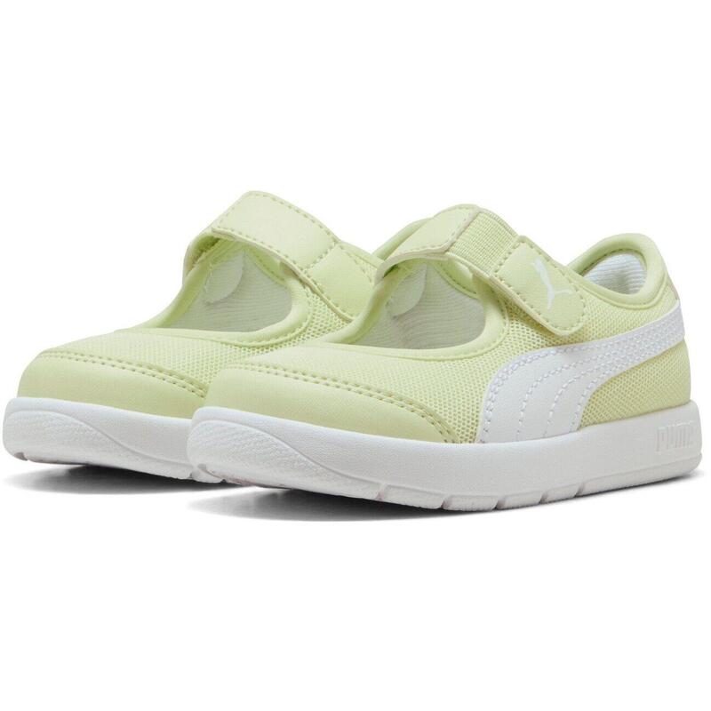 Pantofi sport copii Puma Courtflex V3 Lina V Inf, Verde