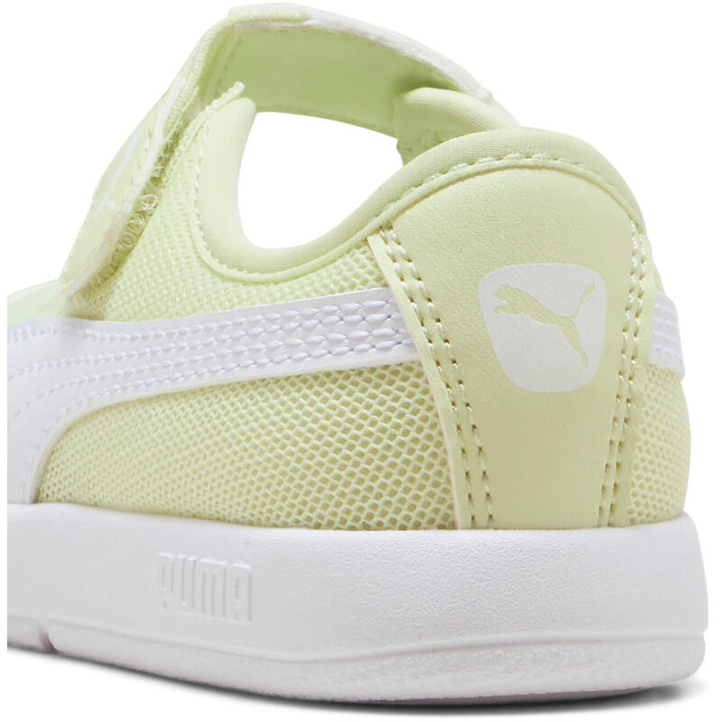 Pantofi sport copii Puma Courtflex V3 Lina V Inf, Verde