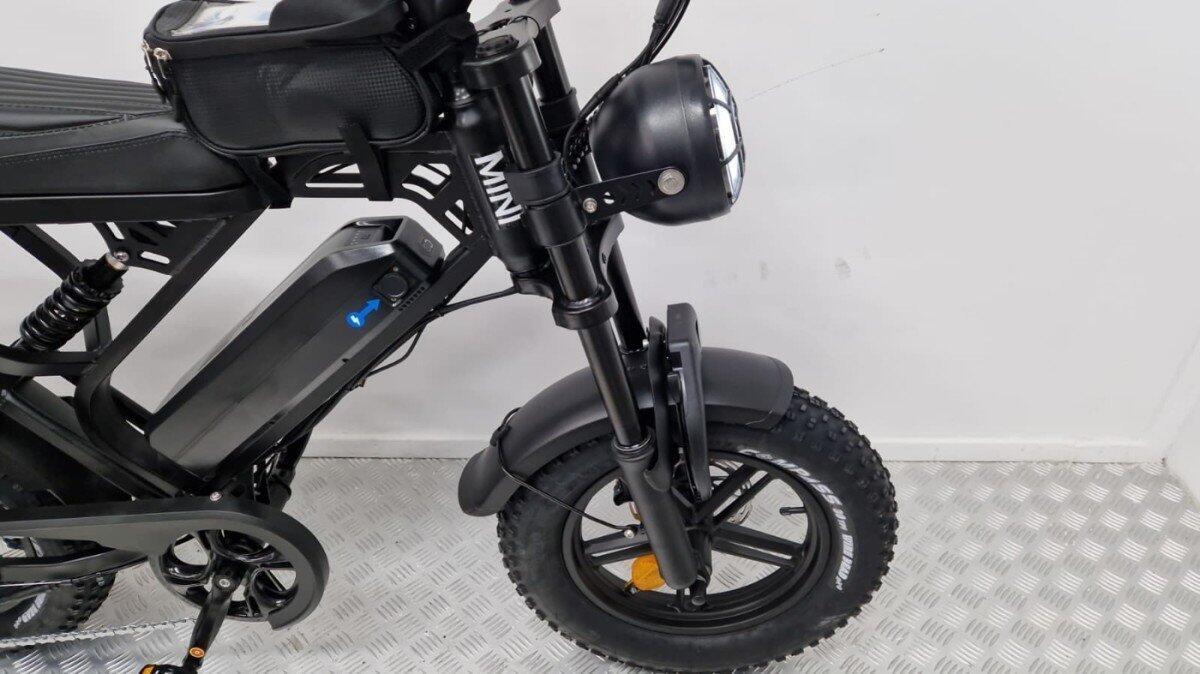 V20 mini elektrische kinderfiets, 20" wielen, 250 Wh, zwart 3/3