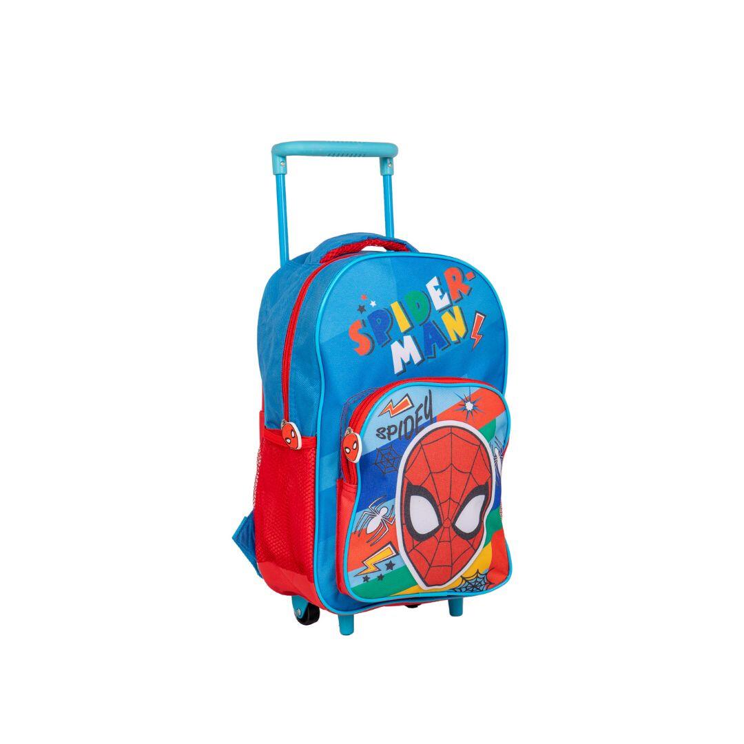Sac à dos à roulettes Spiderman pour la maternelle - Le sac à dos à roulettes du 2/3