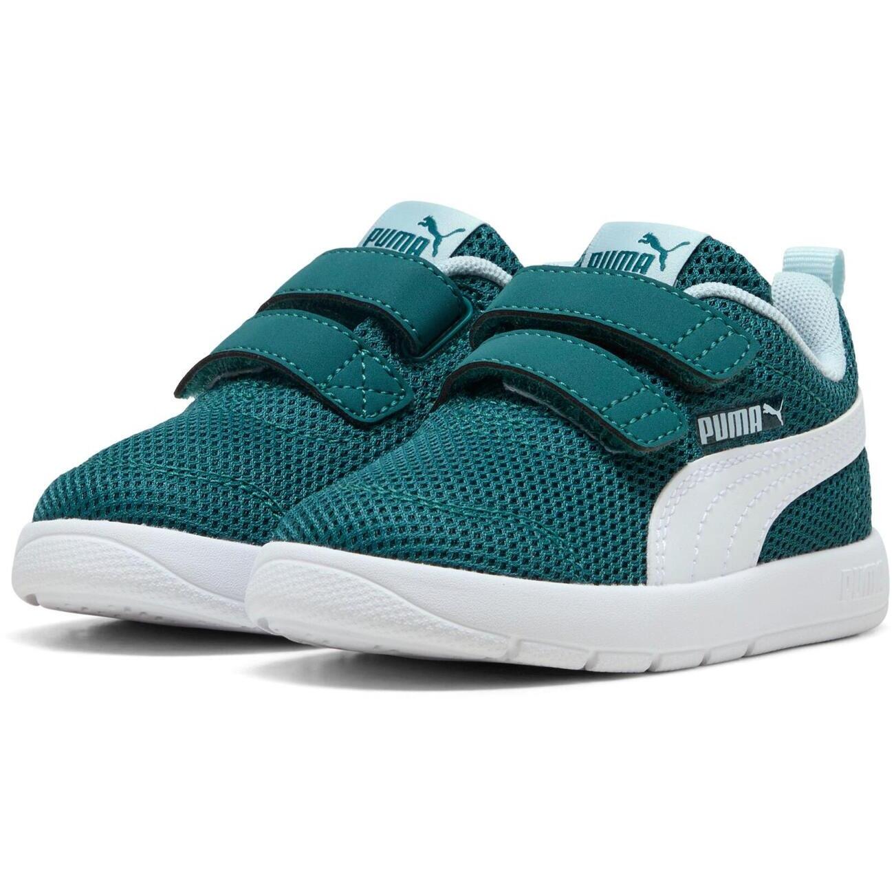 Calçado Puma Courtflex V3 Mesh Inf Clyde Royal-puma W, Azul, Crianças 3/5