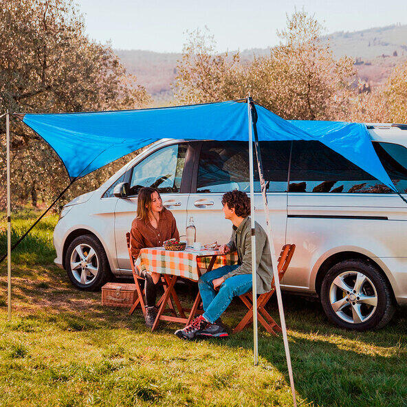 Wellactive Camper Markise SUV Autovorzelt - UV Schutz - Camping | Decathlon