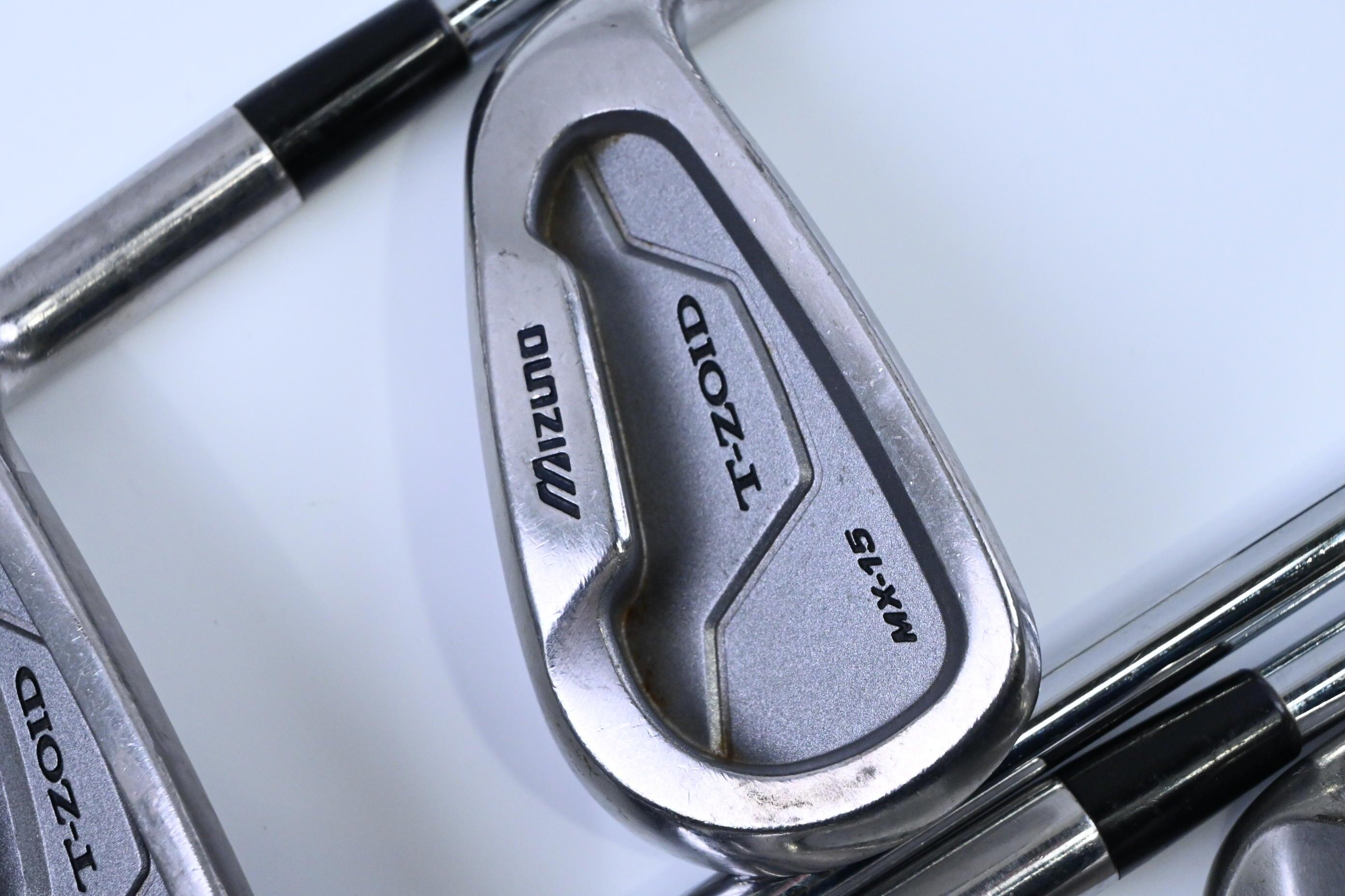 Mizuno MX-15 Irons / 7-PW+SW / Regular Flex True Temper Release