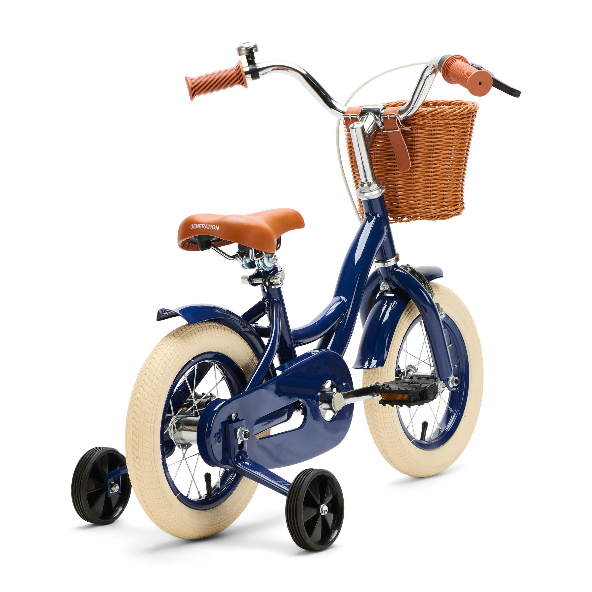 Generation Blanco 12 pulgadas Azul – Bicicleta infantil con ces 3/4